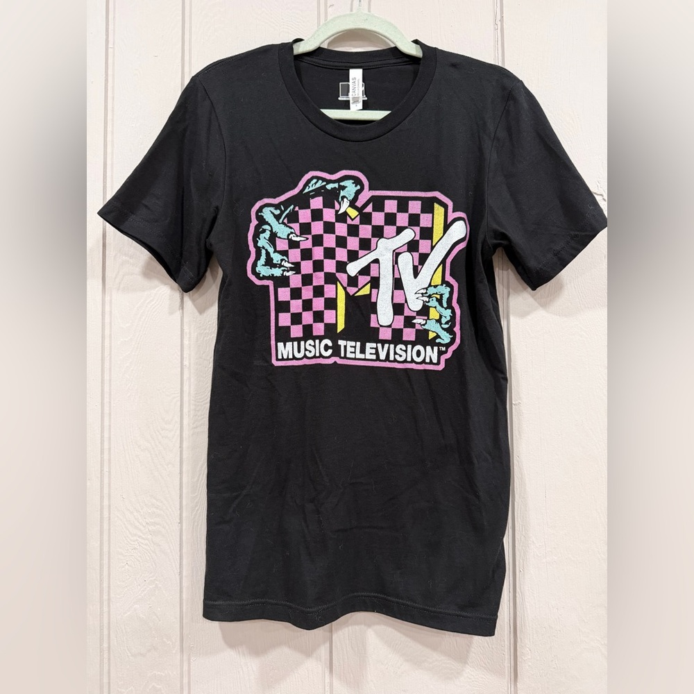 MTV Black Graphic T-Shirt
